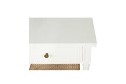 Hamilton Cane Bedside Table – White -Abide Interiors Hamilton Bedside Table White 4
