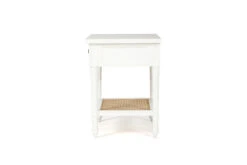 Hamilton Cane Bedside Table – White -Abide Interiors Hamilton Bedside Table White 8