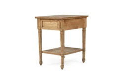 Hamilton Cane Bedside Table – Weathered Oak -Abide Interiors Hamilton Bedside WO 57cm 6
