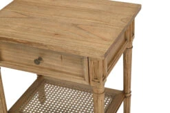 Hamilton Cane Bedside Table – Weathered Oak -Abide Interiors Hamilton Bedside WO 57cm 7