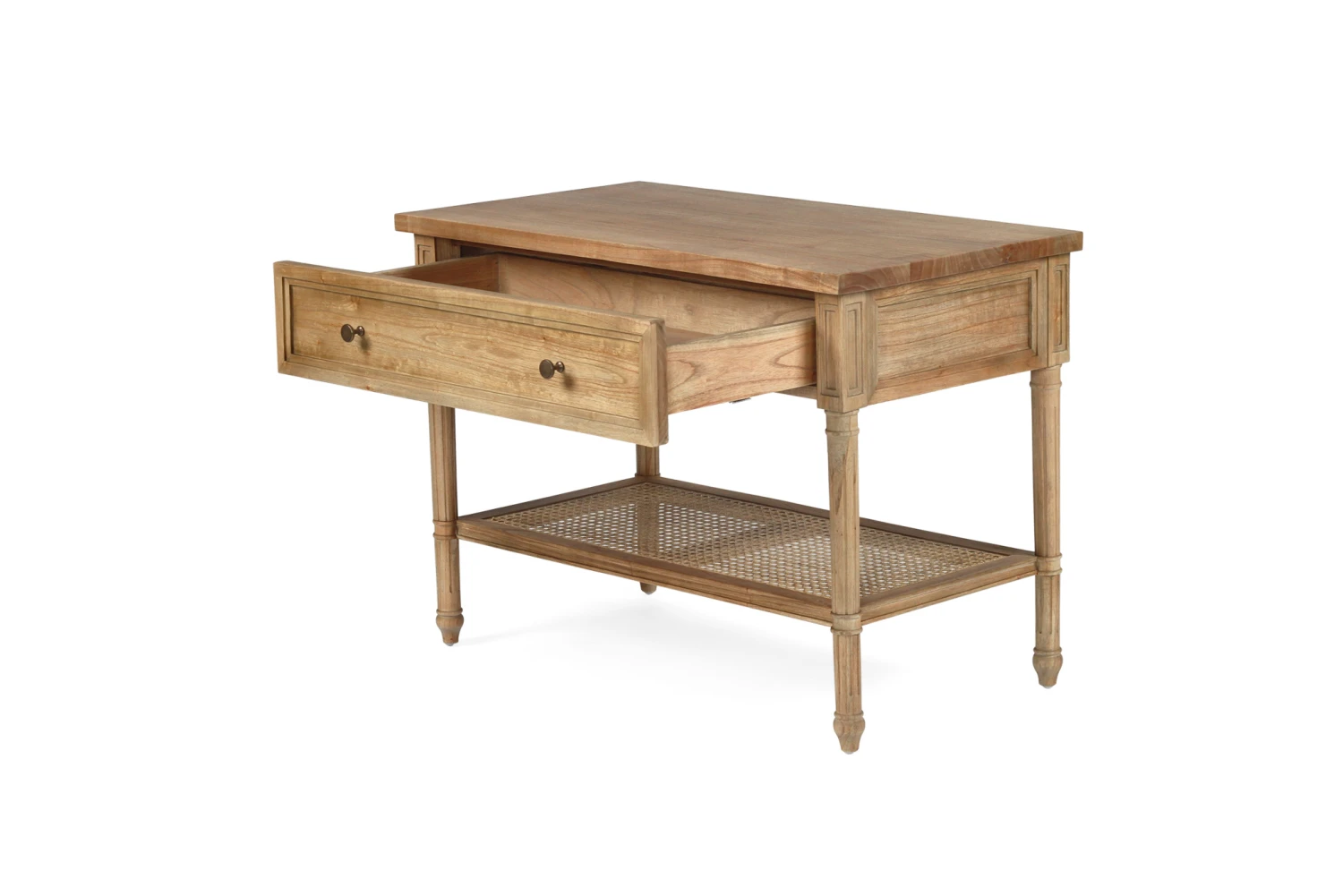 Hamilton Nightstand / Bedside – Weathered Oak – 91cm 5 Hamilton Nightstand / Bedside – Weathered Oak – 91cm - Image 4