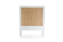 Hamilton Cane Bedhead – Single Size – White