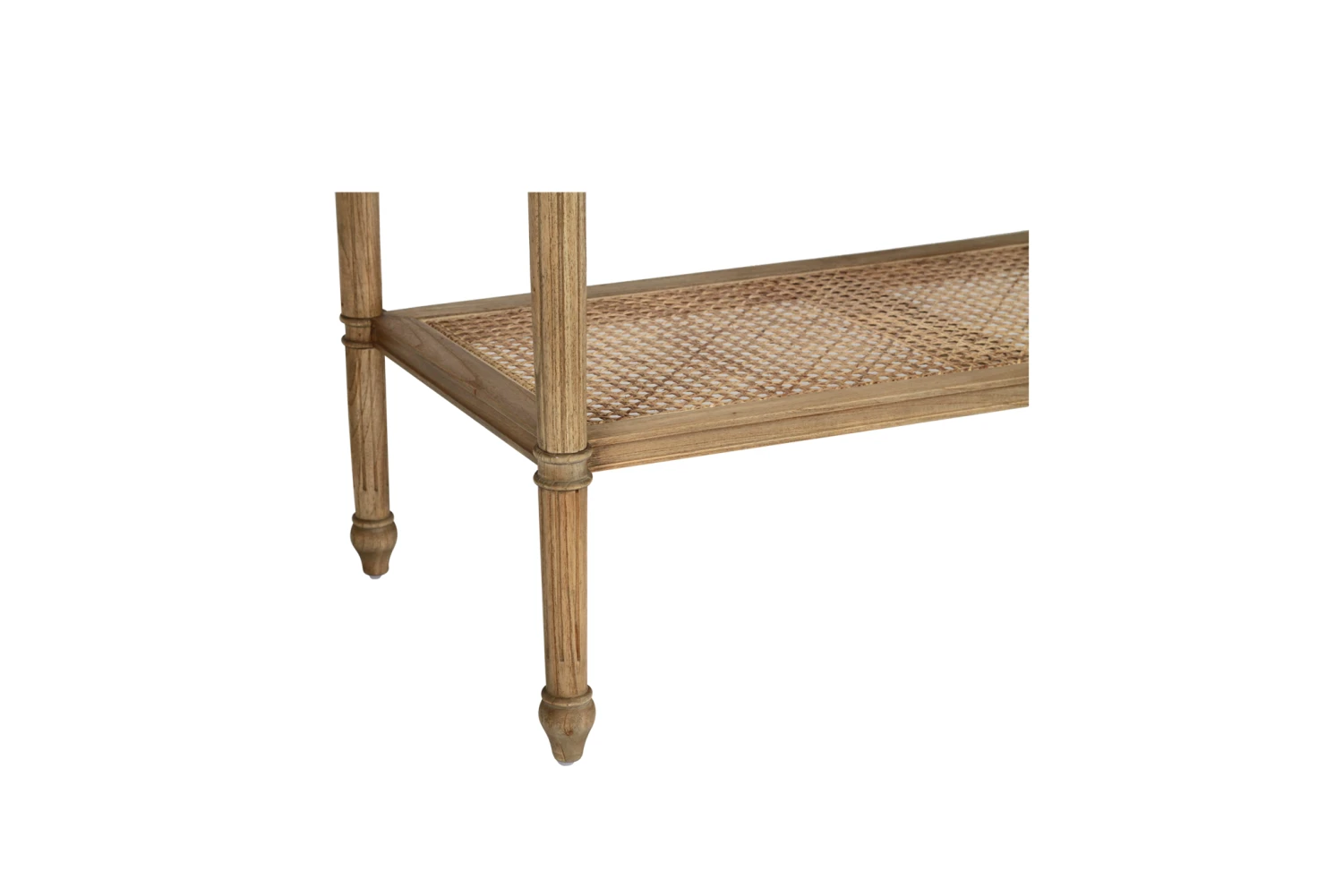 Hamilton Cane Console Table – Weathered Oak – 100cm 10 Hamilton Cane Console Table – Weathered Oak – 100cm - Image 8