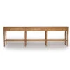 Hamilton Wide Console Table – Weathered Oak – 280cm -Abide Interiors Hamilton Console Weathered Oak 280cm 1