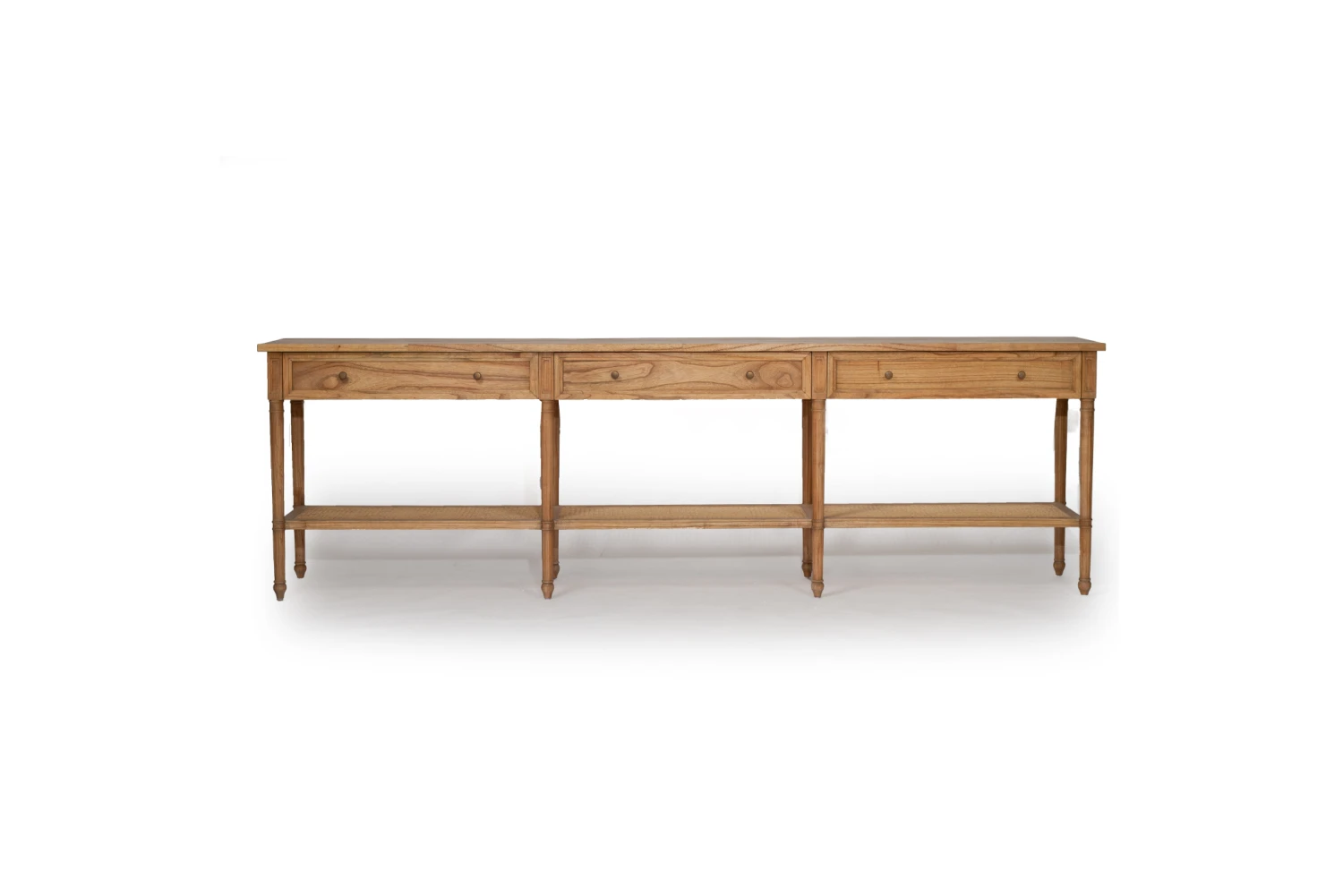 Hamilton Wide Console Table – Weathered Oak – 280cm 3 Hamilton Wide Console Table – Weathered Oak – 280cm