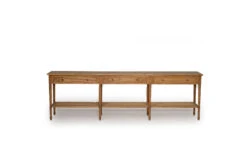 Hamilton Wide Console Table – Weathered Oak – 280cm 18 Hamilton Wide Console Table – Weathered Oak – 280cm -Abide Interiors Hamilton Console Weathered Oak 280cm 2