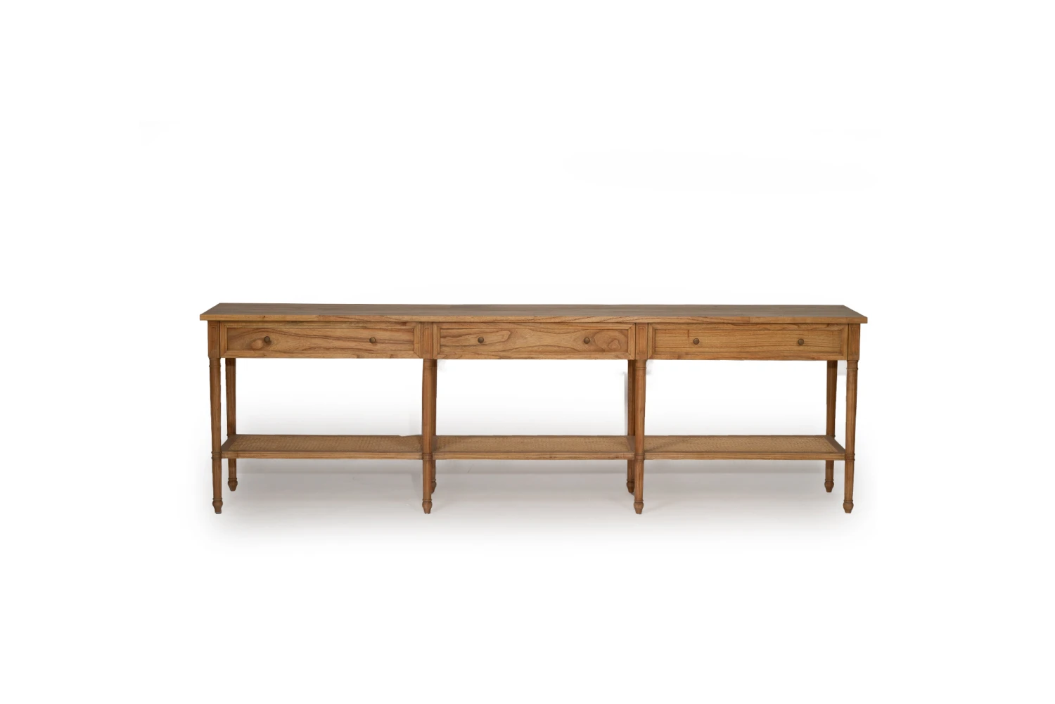Hamilton Wide Console Table – Weathered Oak – 280cm 9 Hamilton Wide Console Table – Weathered Oak – 280cm - Image 7