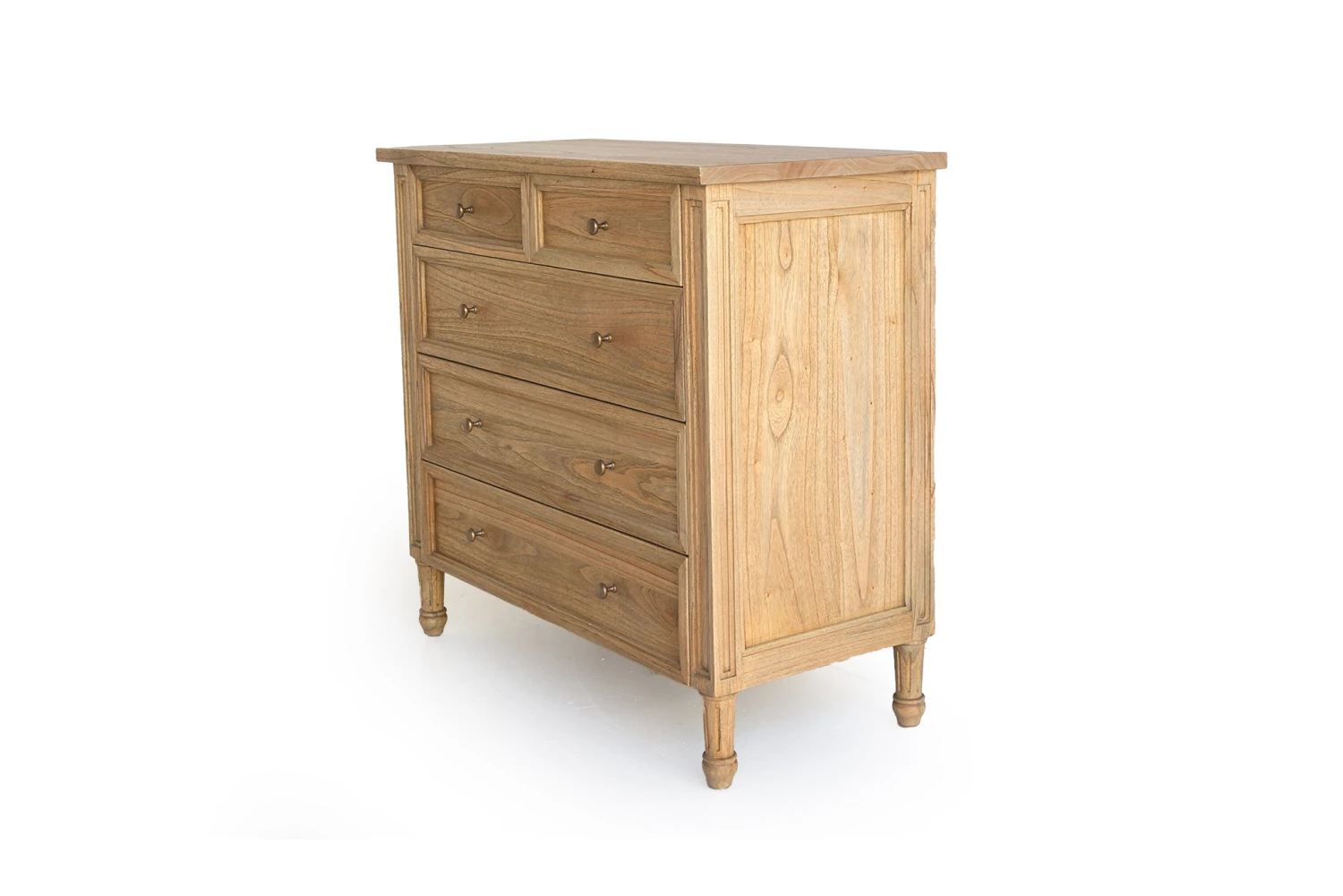 Hamilton Dresser – 5 Drawer – Weathered Oak 5 Hamilton Dresser – 5 Drawer – Weathered Oak - Image 3