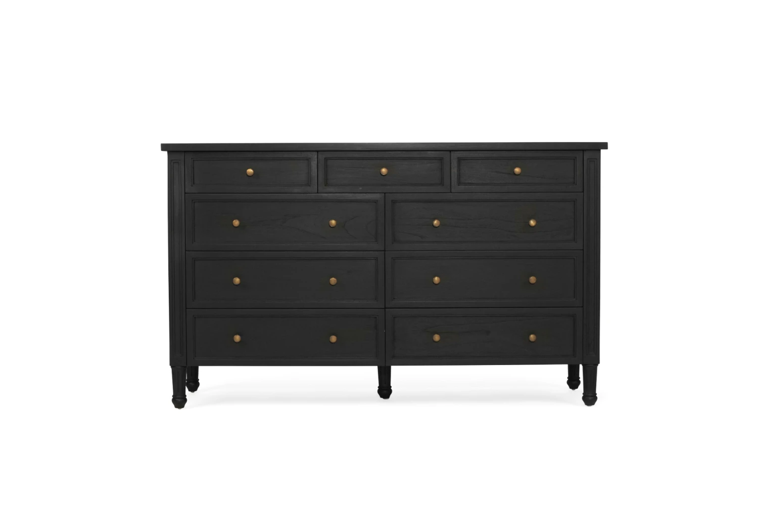Hamilton Dresser – 9 Drawer – Black 3 Hamilton Dresser – 9 Drawer – Black