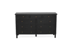 Hamilton Dresser – 9 Drawer – Black 12 Hamilton Dresser – 9 Drawer – Black -Abide Interiors Hamilton Dresser 9Drawer Black 2