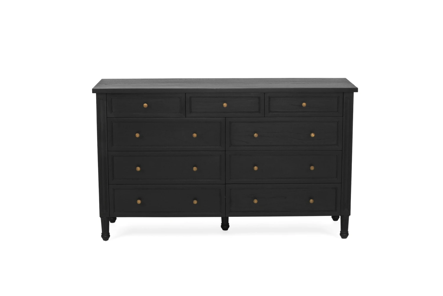 Hamilton Dresser – 9 Drawer – Black 5 Hamilton Dresser – 9 Drawer – Black - Image 3