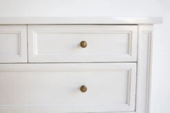 Hamilton Dresser – White – 5 Drawer -Abide Interiors Hamilton Dresser Five Drawer White 5