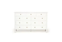 Hamilton Dresser – 9 Drawer – White