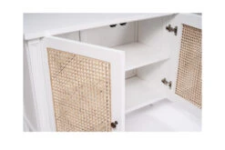 Hamilton Four Door Sideboard – White -Abide Interiors Hamilton Four Door Sideboard–White SB HAM 204 WH 4