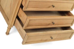 Hamilton Bedside Table/ Nightstand – 3 Drawer – Weathered Oak – 91cm -Abide Interiors Hamilton Nightstand 91cm WO 3DR 8