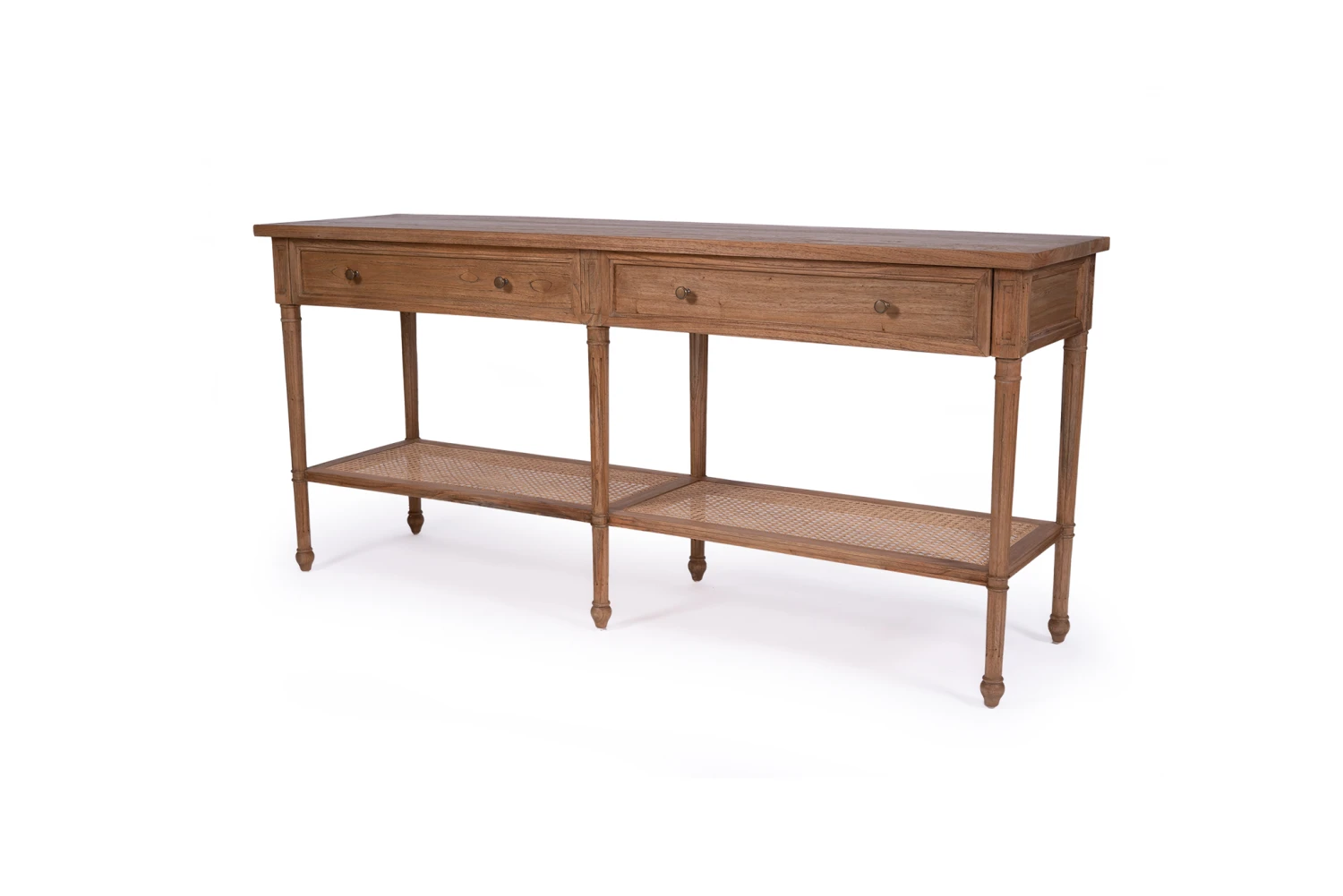 Hamilton Wide Console Table – Weathered Oak – 185cm 6 Hamilton Wide Console Table – Weathered Oak – 185cm - Image 4