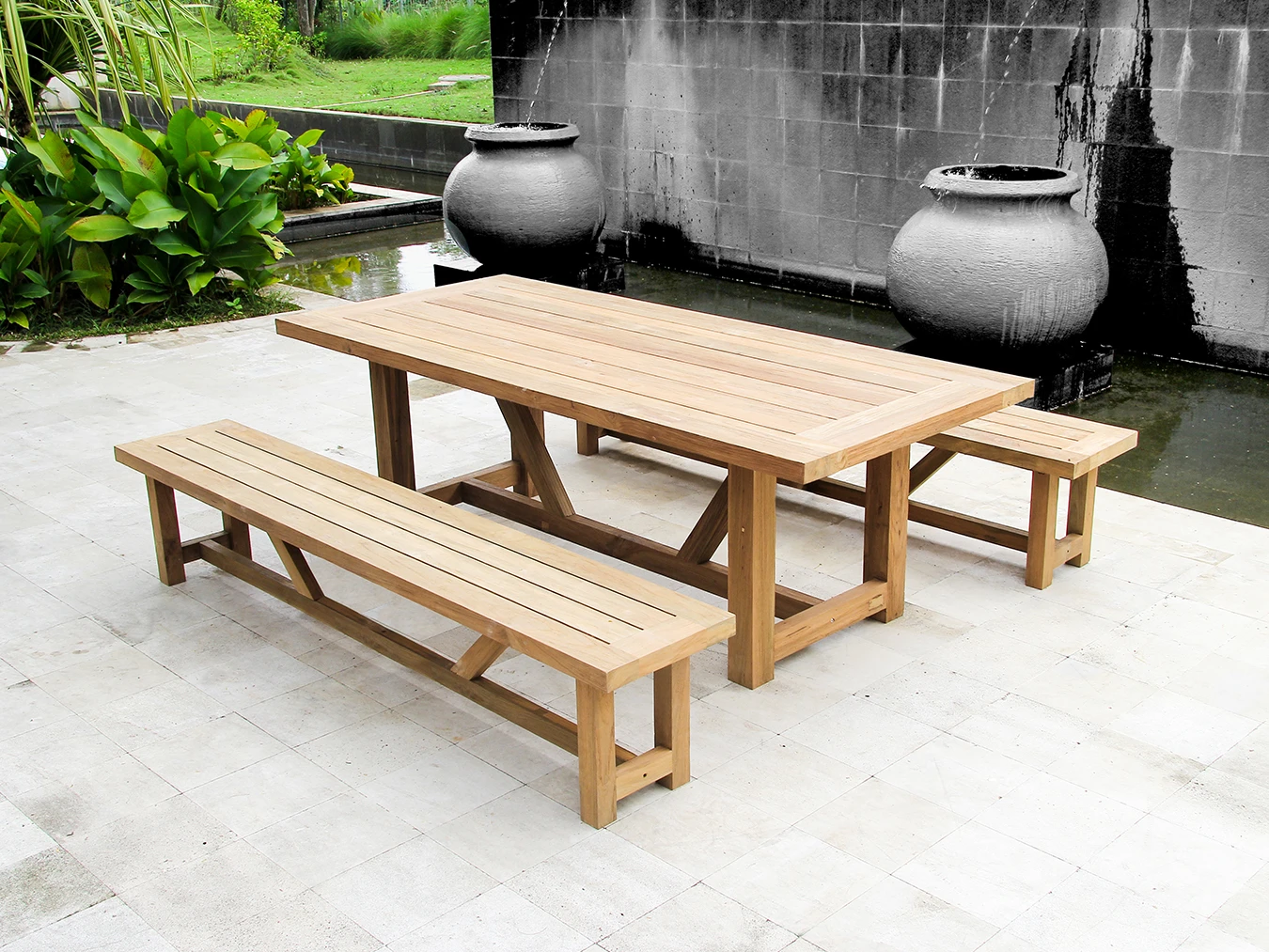 Highlander Outdoor Dining Table – 3m 11 Highlander Outdoor Dining Table – 3m - Image 9