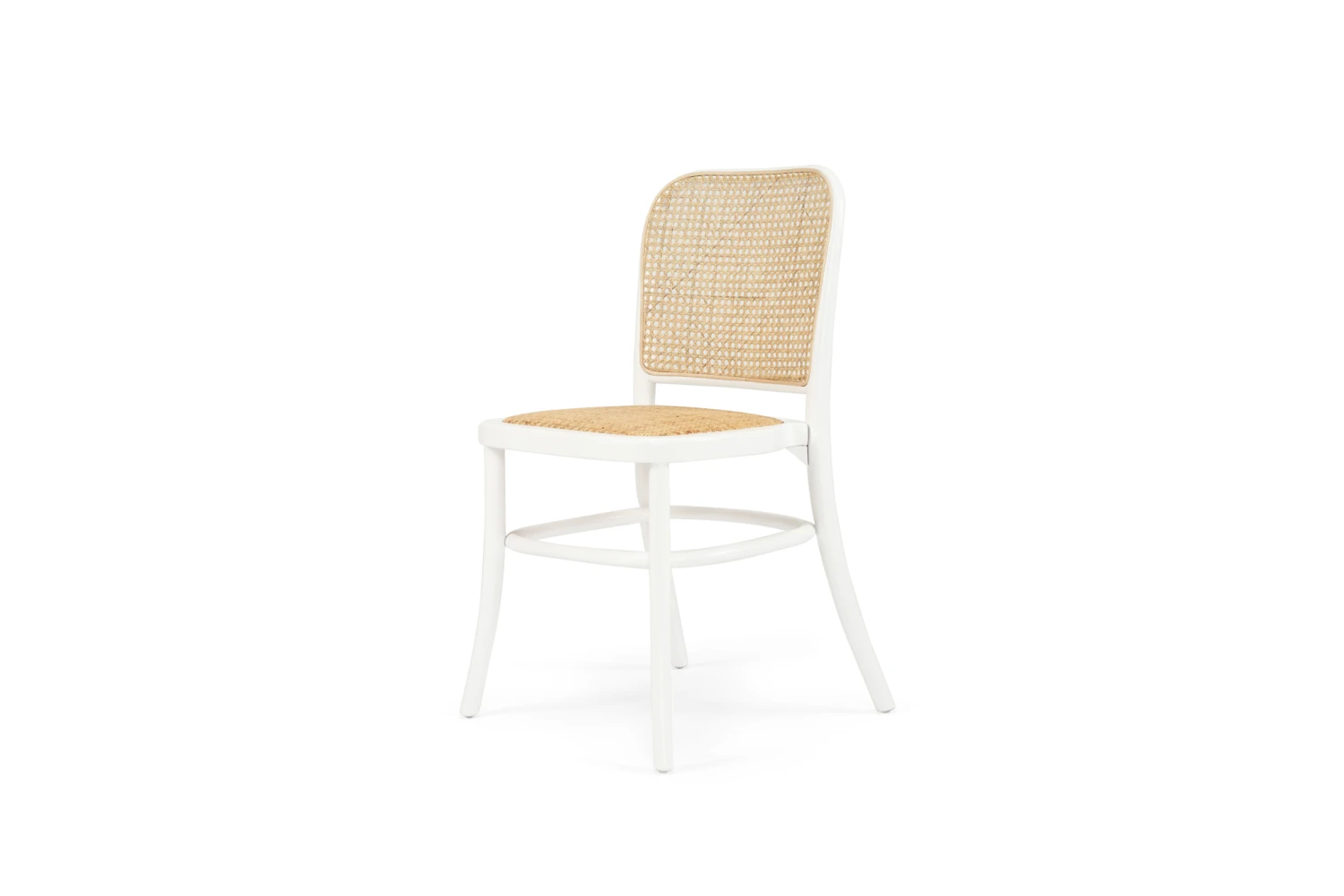 Hoffman Stacking Chair – White 3 Hoffman Stacking Chair – White