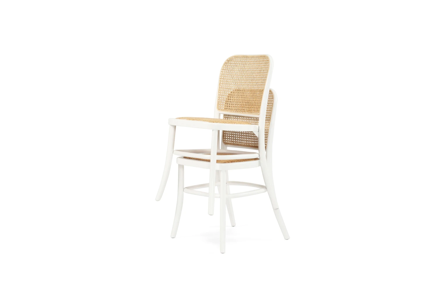 Hoffman Stacking Chair – White 11 Hoffman Stacking Chair – White - Image 9