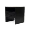 Hunter Bedside Table – Black -Abide Interiors Hunter Bedside Black 1 1