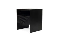 Hunter Bedside Table – Black