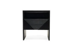 Hunter Bedside Table – Black -Abide Interiors Hunter Bedside Black 2 1