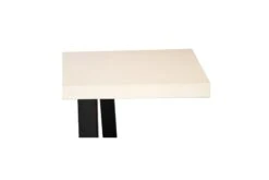 3.0m Sierra Elkstone Rectangular Dining Table – Beige With Black Powder Coated Legs -Abide Interiors IMG 0140 3000x