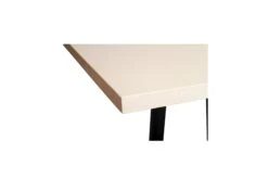 3.0m Sierra Elkstone Rectangular Dining Table – Beige With Black Powder Coated Legs -Abide Interiors IMG 0141 3000x