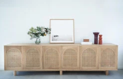 Iluka Six Door Sideboard – Arch Windows -Abide Interiors Iluka 6Door Arch 16