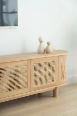 Iluka Entertainment Unit – Six Door – Natural – Round End -Abide Interiors Iluka Ent 6Door RND 13