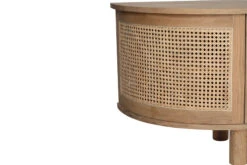 Iluka Entertainment Unit – Six Door – Natural – Round End -Abide Interiors Iluka Ent 6Door RND 9