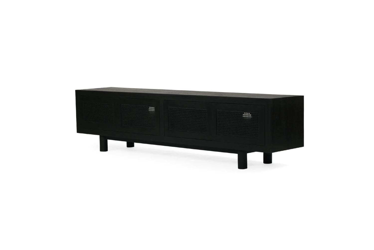 Iluka Entertainment Unit – Four Door – Black 3 Iluka Entertainment Unit – Four Door – Black - Image 2