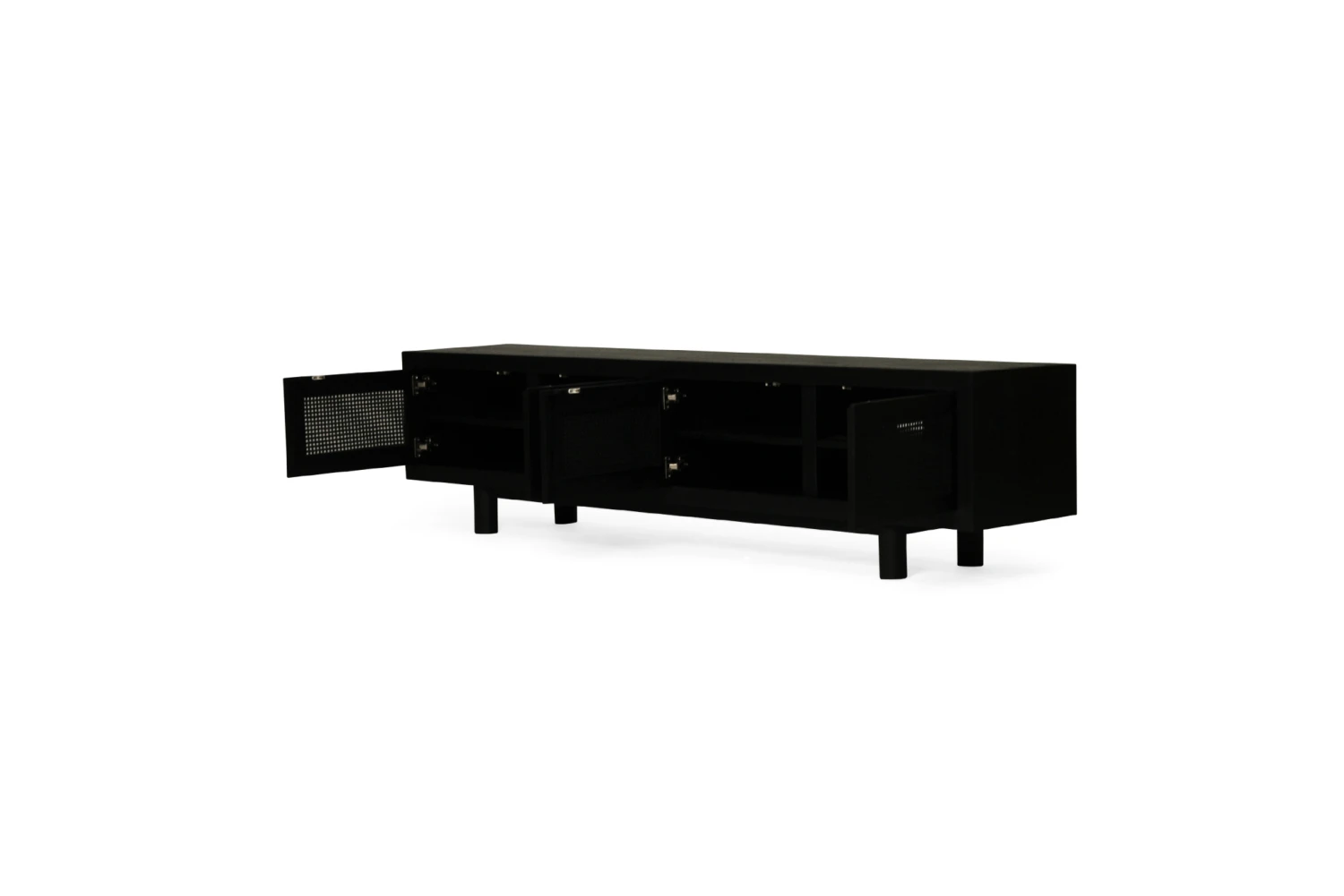 Iluka Entertainment Unit – Four Door – Black 6 Iluka Entertainment Unit – Four Door – Black - Image 5