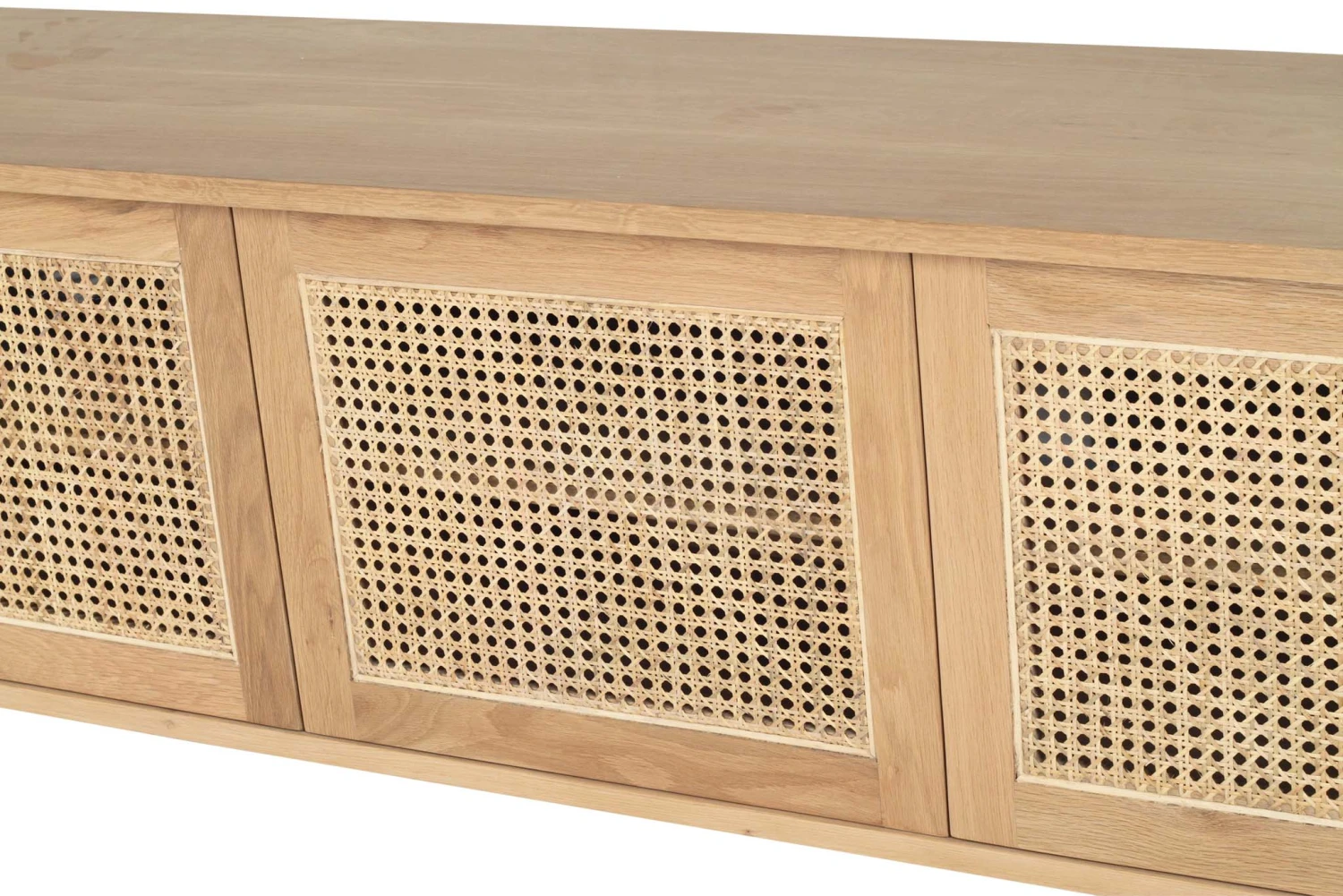 Iluka Entertainment Unit – Six Door – Natural – Round End (Wall Mount) 8 Iluka Entertainment Unit – Six Door – Natural – Round End (Wall Mount) - Image 6