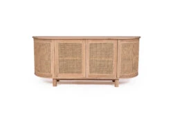 Iluka Four Door Sideboard – Rounded End