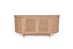 Iluka Four Door Sideboard – Rounded End -Abide Interiors Iluka Four Door Sideboard Round End 2
