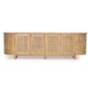 Iluka Six Door Sideboard – Rounded End -Abide Interiors Iluka Six Door Entertainment Unit Round End.1 1