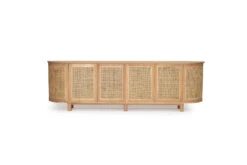 Iluka Six Door Sideboard – Rounded End