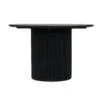 Jonah Round Dining Table – 1.2m – Black
