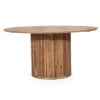 Jonah Round Dining Table – 1.5m – Natural -Abide Interiors Jonah Dining Table 150cm Nat 2