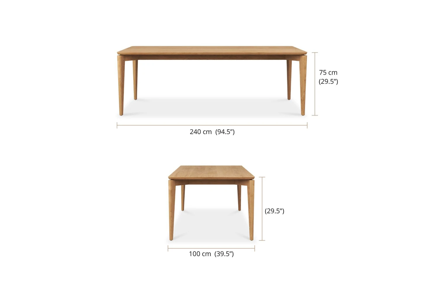 Jude Dining Table – 2.4m 7 Jude Dining Table – 2.4m - Image 5