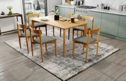 Jude Dining Table – 0.9m -Abide Interiors Jude Dining Table 90 5B