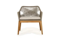 Key Largo Outdoor Dining Chair – Light Grey