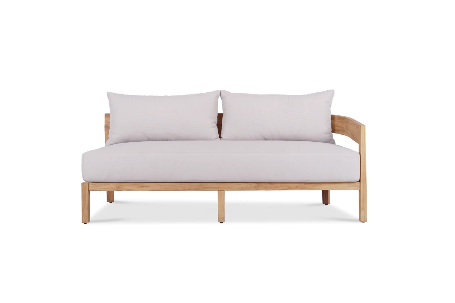 Kingscliff Outdoor Sofa – 2 Seater Left Arm – Modular- (Canvas Natural, Cast Slate Or Cast Silver Upholstery) 5 Kingscliff Outdoor Sofa – 2 Seater Left Arm – Modular- (Canvas Natural, Cast Slate Or Cast Silver Upholstery) - Image 3