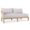 Kingscliff Outdoor Sofa – 2 Seater Right Arm – Modular- (Canvas Natural, Cast Slate Or Cast Silver Upholstery)