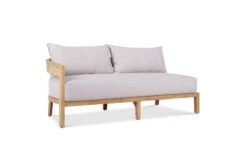 Kingscliff Outdoor Sofa – 2 Seater Right Arm – Modular- (Canvas Natural, Cast Slate Or Cast Silver Upholstery)