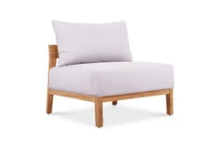 Kingscliff Outdoor Sofa – Middle – Modular- (Canvas Natural, Cast Slate Or Cast Silver Upholstery)