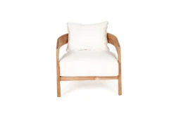 Kingscliff Outdoor Sofa – 1 Seater – (Canvas Natural, Cast Slate Or Cast Silver Upholstery) -Abide Interiors Kingscliff One Seater Nat 2 1