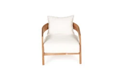 Kingscliff Outdoor Sofa – 1 Seater – (Canvas Natural, Cast Slate Or Cast Silver Upholstery) -Abide Interiors Kingscliff One Seater Nat 3 1