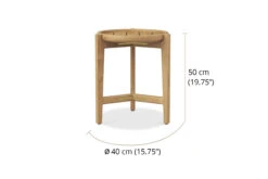 Kingscliff Outdoor Side Table -Abide Interiors Kingscliff Outdoor Roud Side Table 4